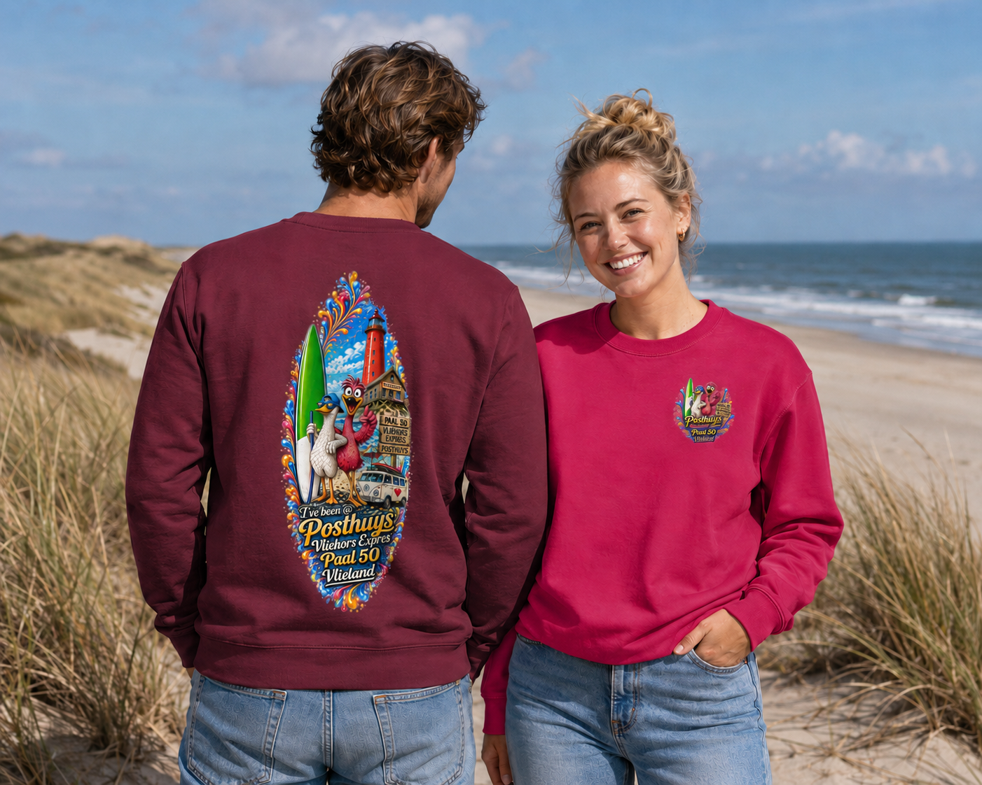 Unisex Sweatshirt - I've been @ Vlieland - All Colours